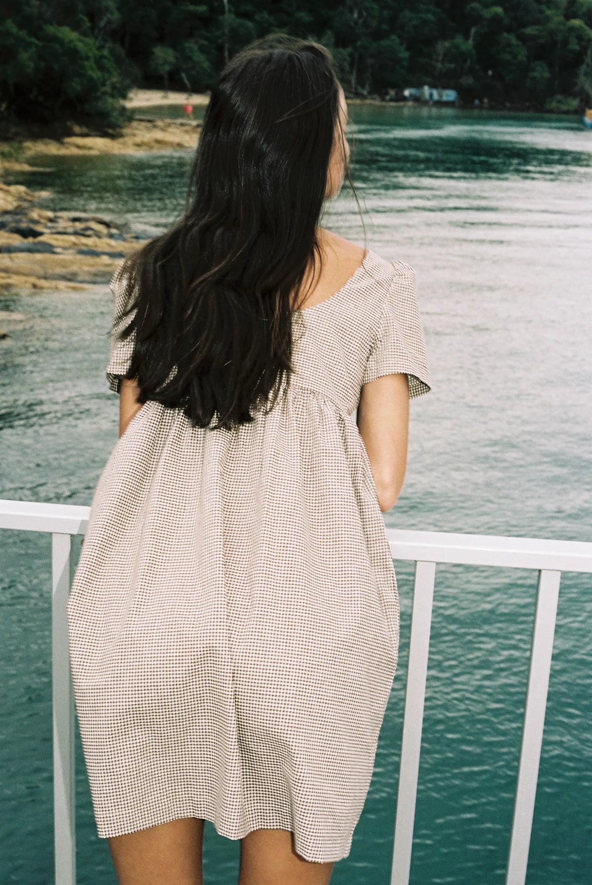 The Amelia Dress ~ Chocolate Check
