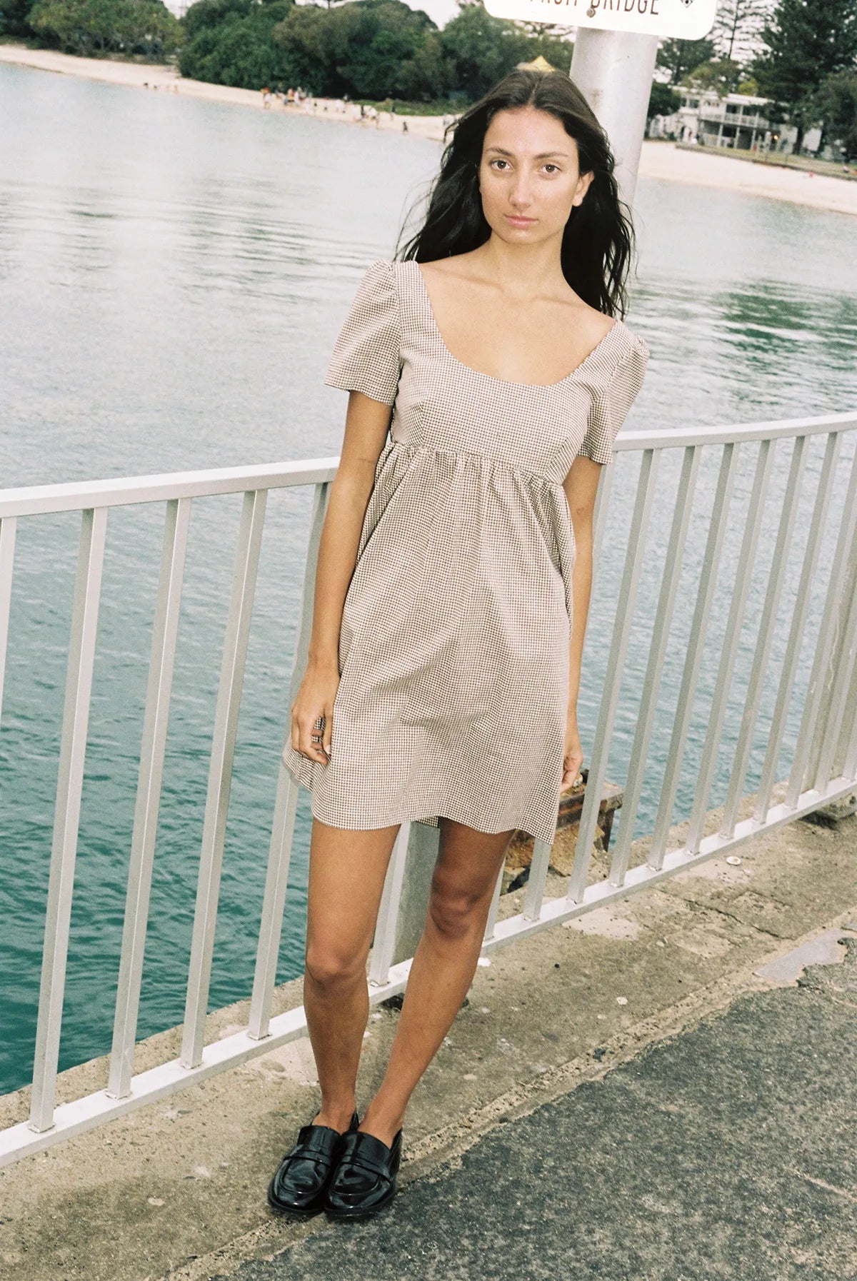 The Amelia Dress ~ Chocolate Check