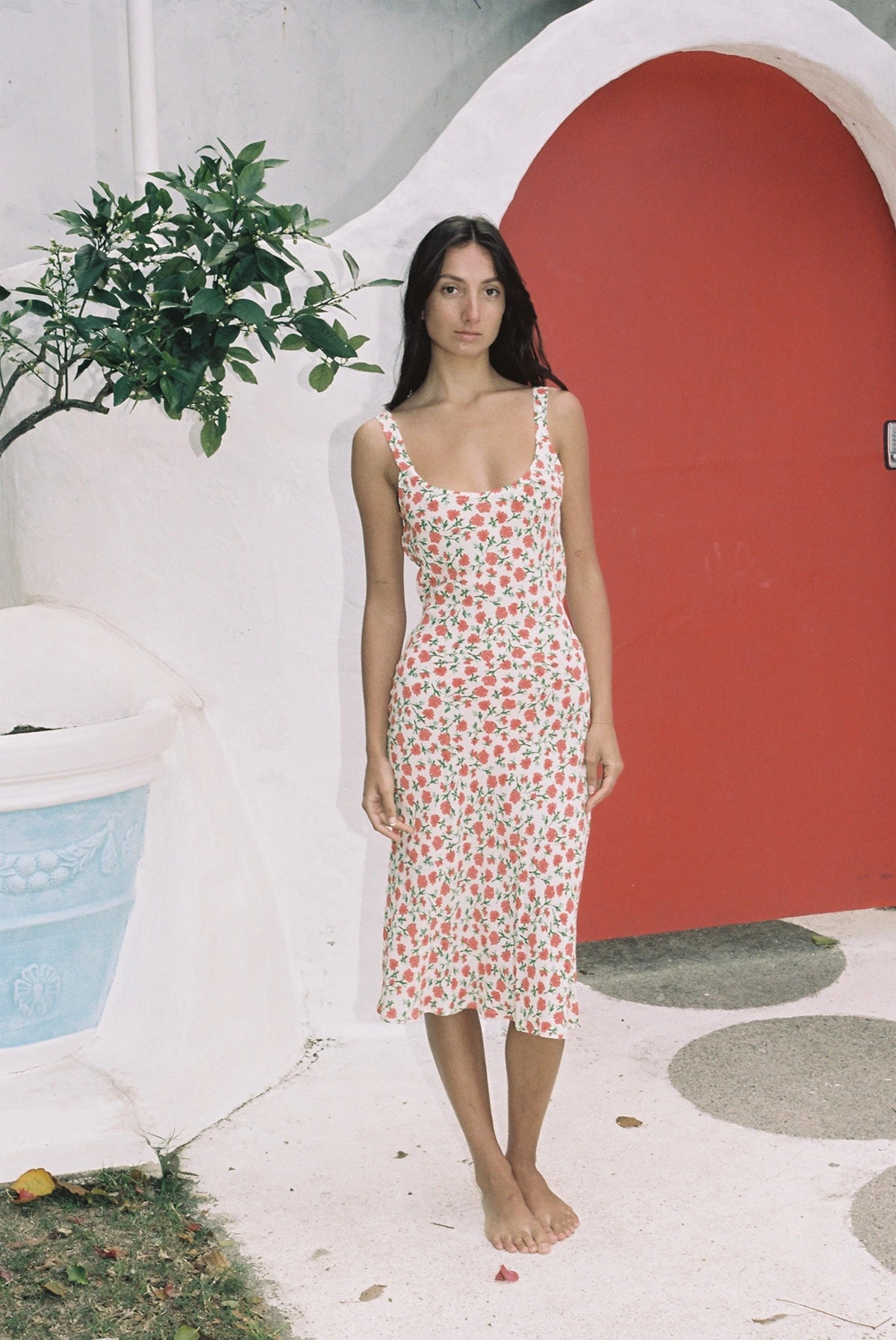 The Luella Dress ~ Turkish Coral