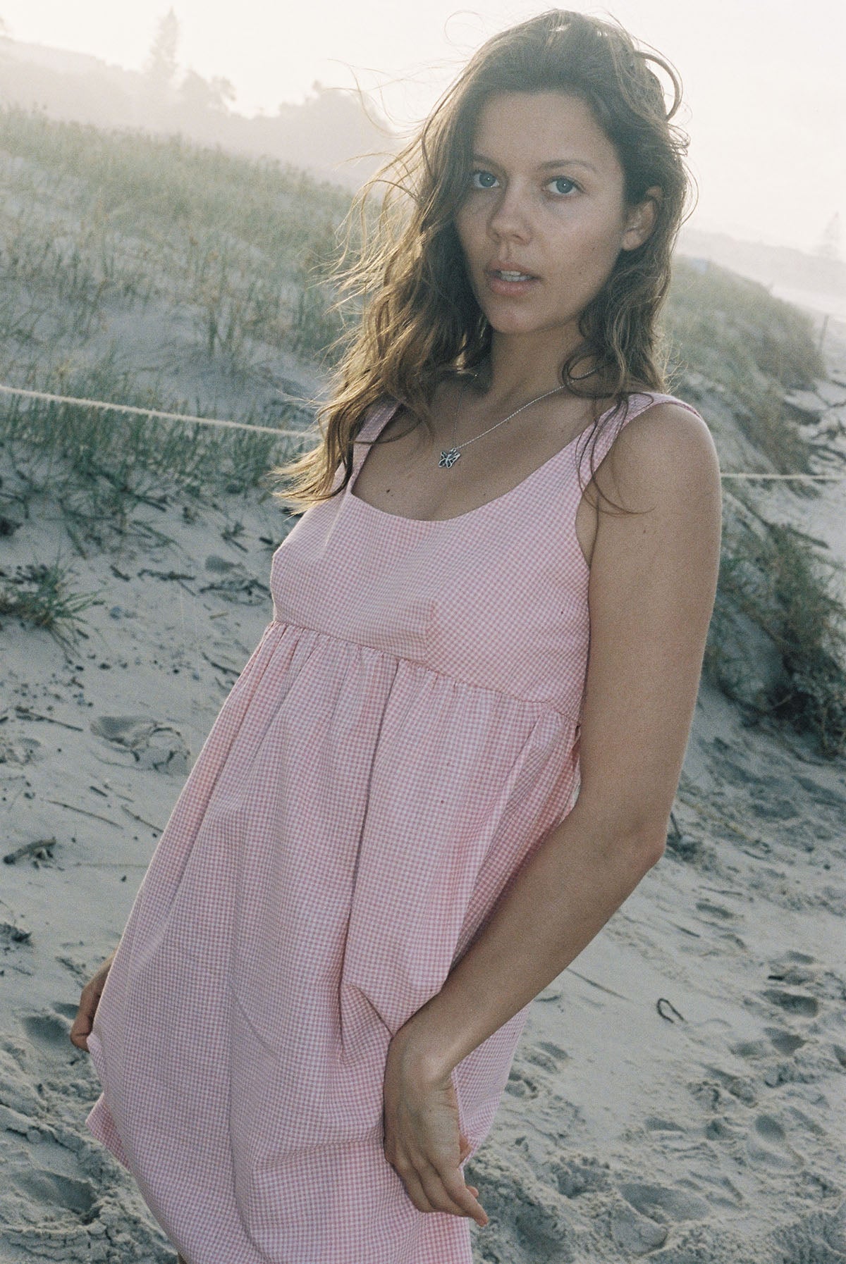 The Amelia Dress ~ Sunset Pink