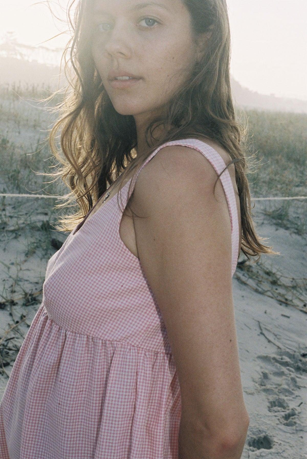 The Amelia Dress ~ Sunset Pink