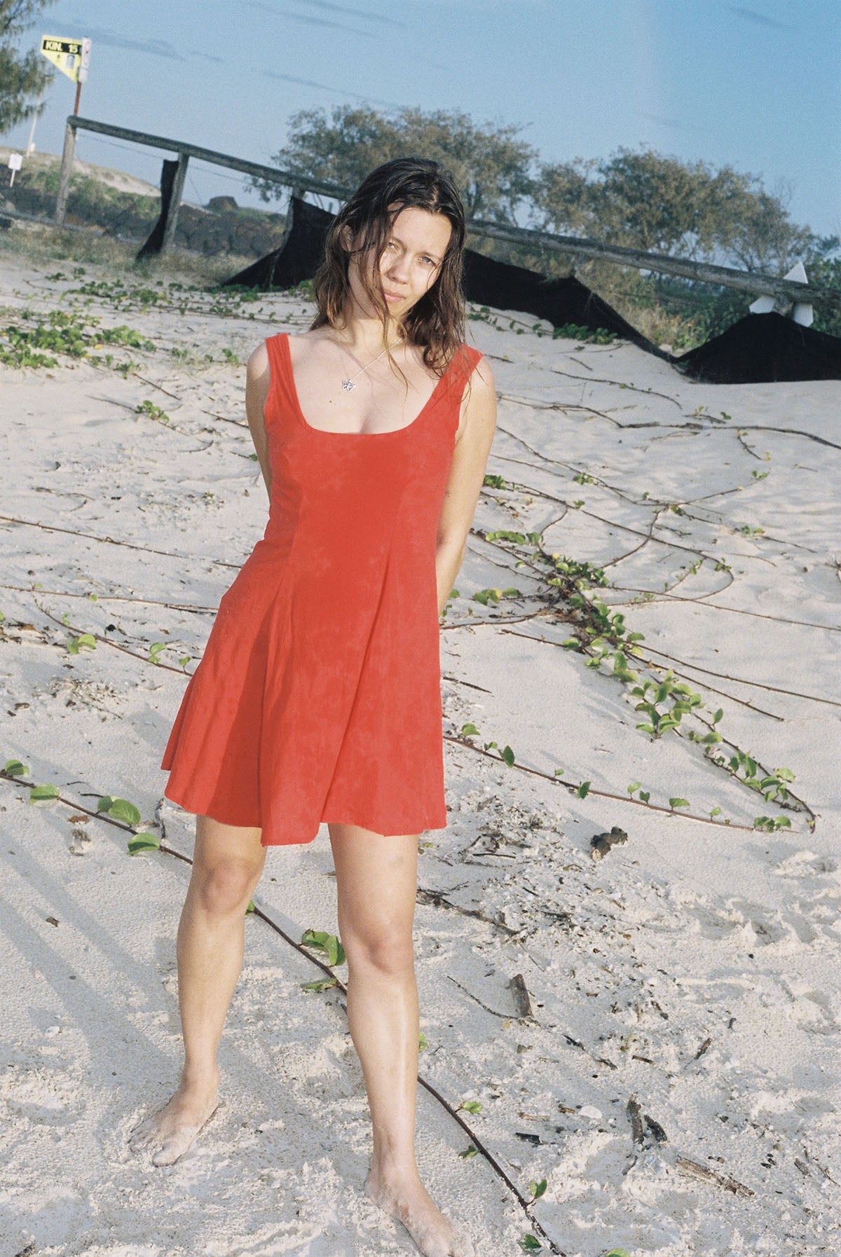 The Marbella Dress ~ Roma Tomato