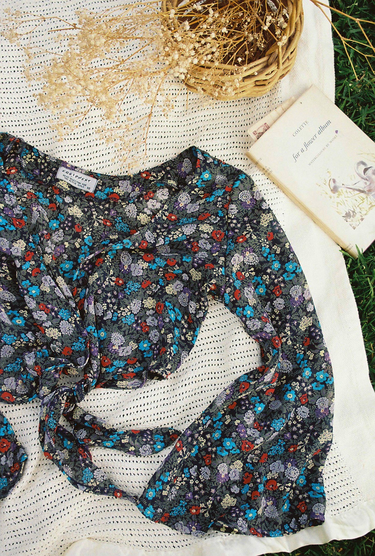 Vintage 'Neve' Floral Blouse