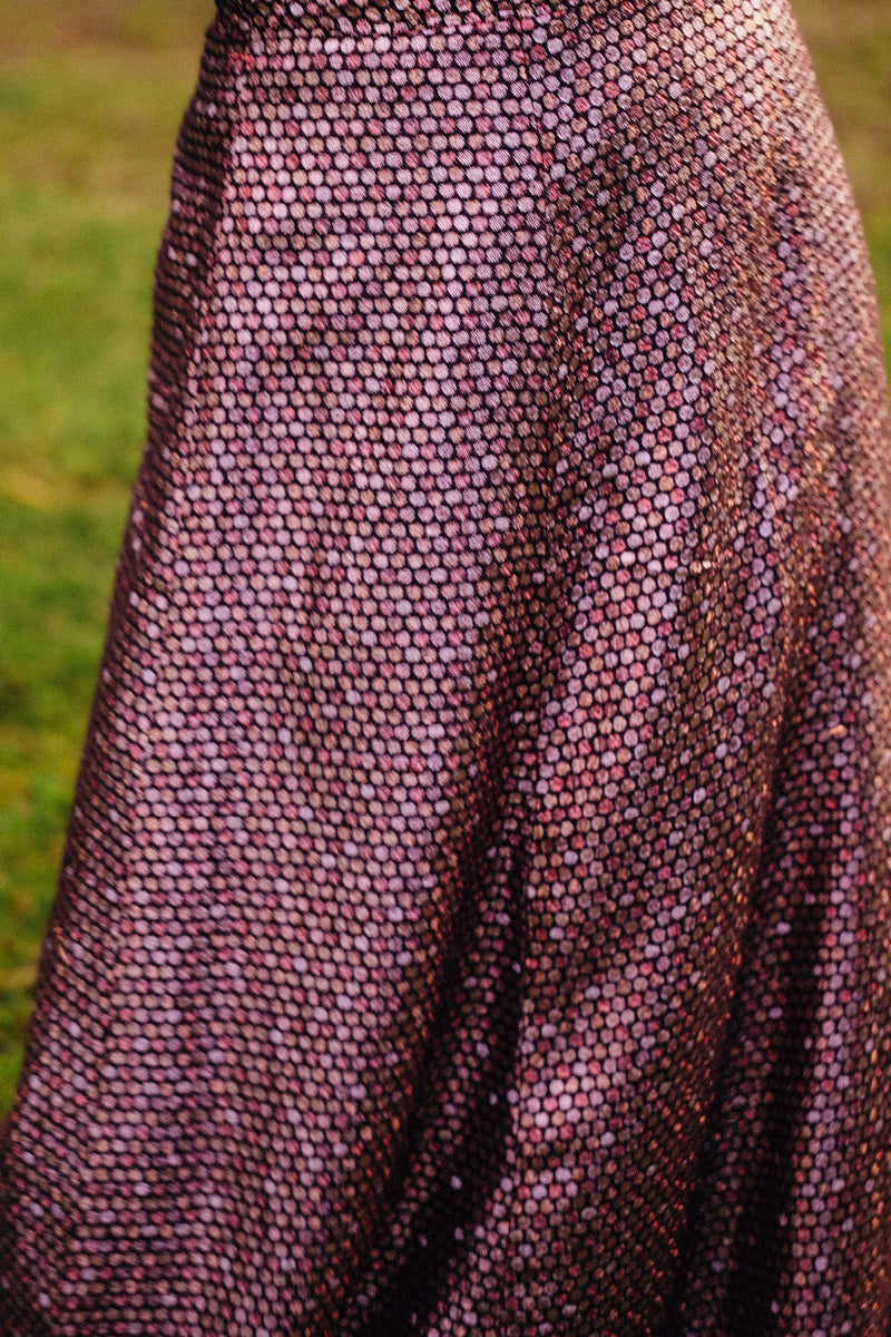 Vintage 'Bianca' Disco Skirt