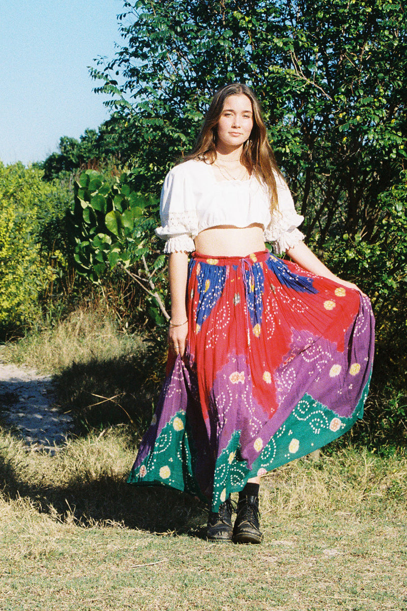 Vintage 'Gypsy' Maxi Skirt