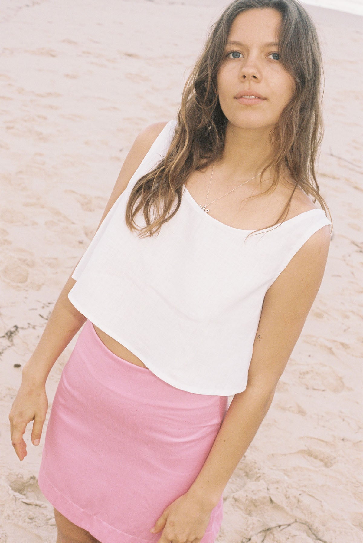 The Dolly Skirt ~ Malibu Pink